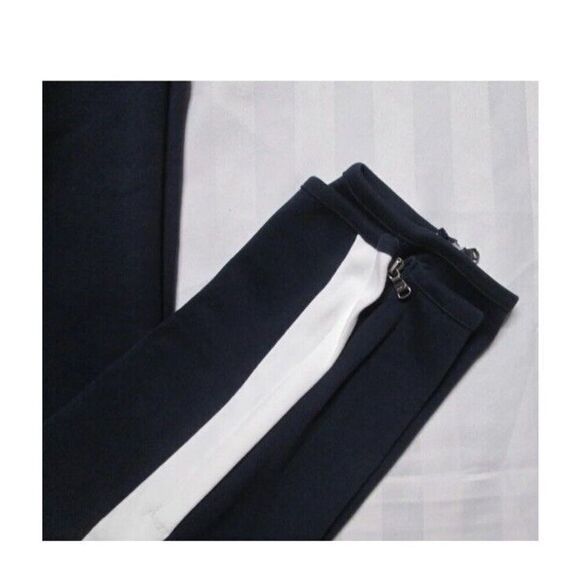 POLO RALPH LAUREN Men Sz L Navy-White Interlock Tapered Track Pant - Picture 8 of 11